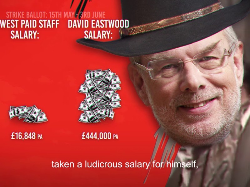 It’s High Noon for David Eastwood: UNISON University of Birmingham Strike Ballot launches with a&nbsp;bang